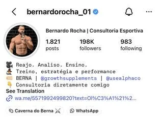 Perfil de aluno do Roadmap com o resultado de seguidores